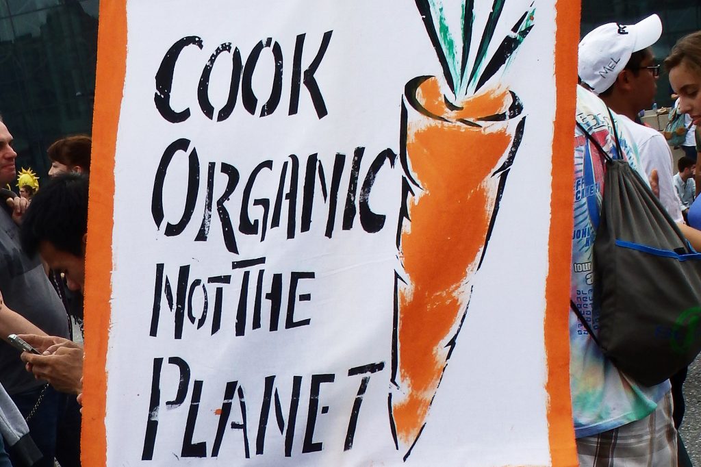 Cook Organic Not The Planet.