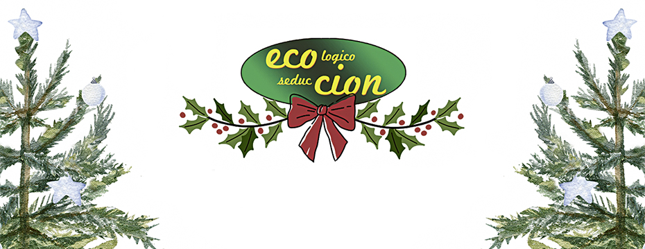 Ecocion Logo und Tannenbäume